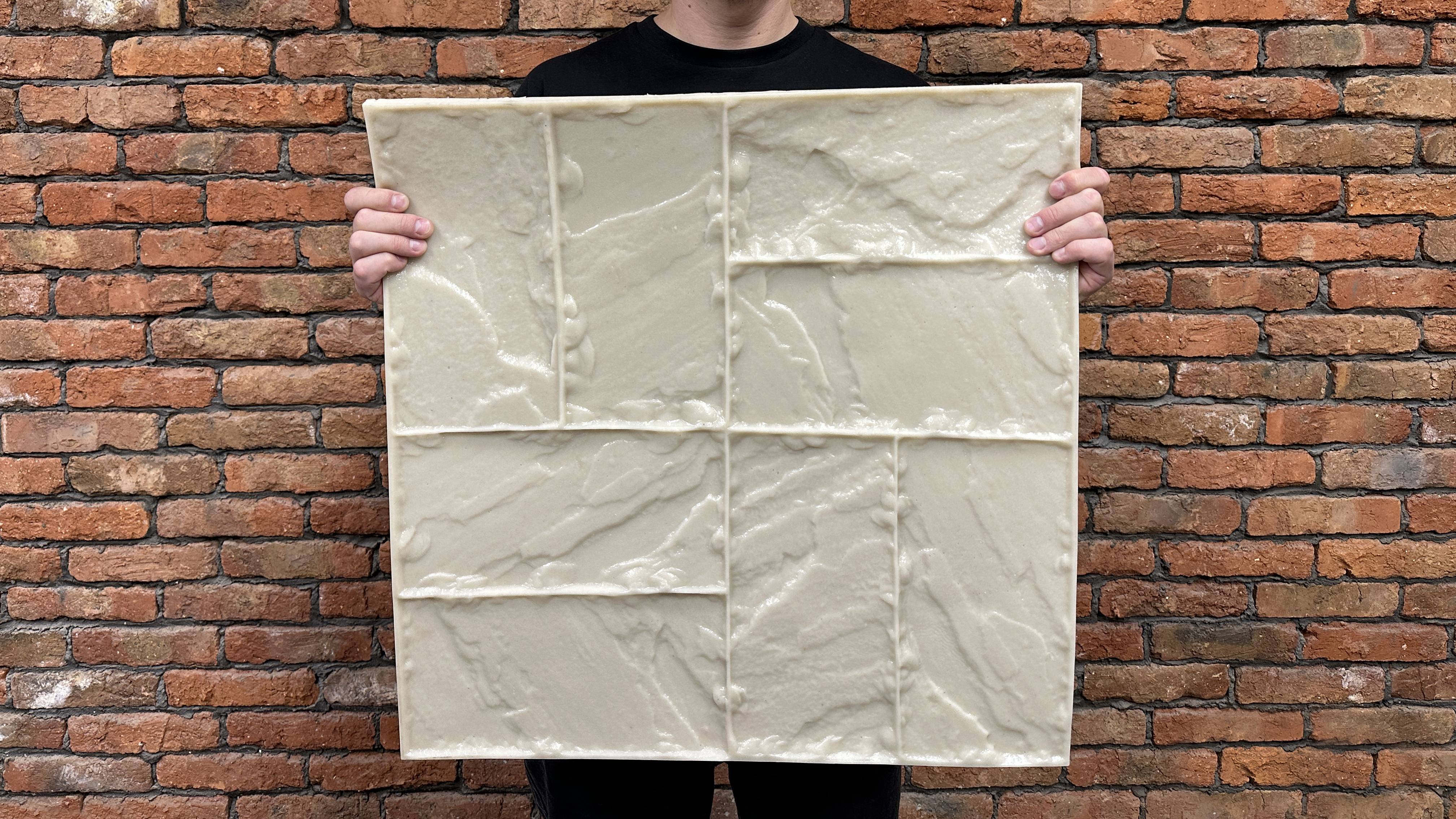 Штамп «Двойная брусчатка» #штампдлябетона смотреть онлайн