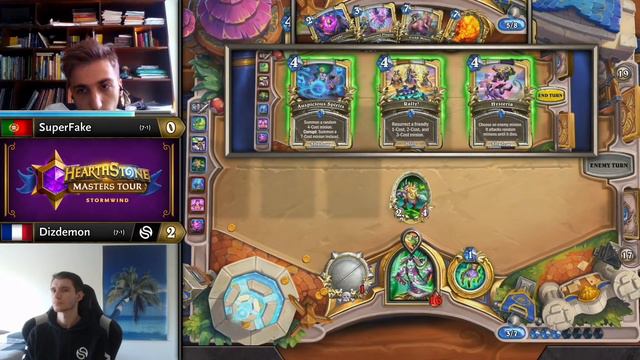 SuperFake vs Dizdemon | Top 16 | Hearthstone Masters Tour Stormwind смотреть онлайн