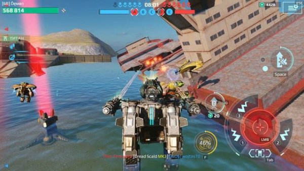 War Robots Читер на роботе Leech. 10.4 "лучшее обновление"