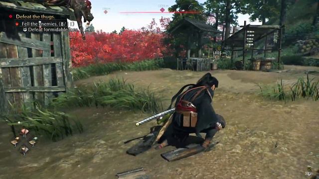 Rise of Ronin PS5 - Aggressive & Stealth Kills | Clearing out Public Order | Defeat Thugs | 4K 60FP смотреть онлайн
