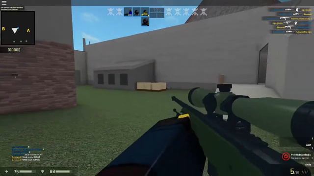 Roblox CS:GO Edition - AWP Kill Montage, Best, Epic Moments! смотреть онлайн
