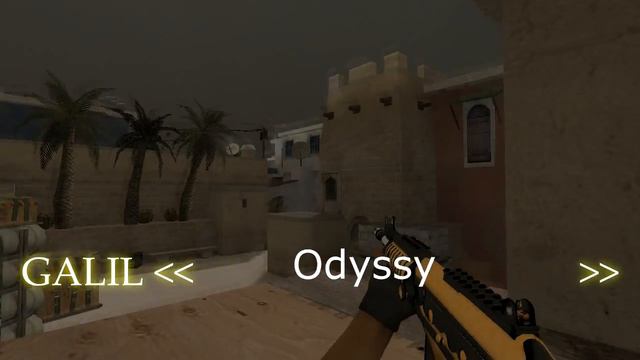 HD CS:GO Skins For CS 1.6 - Galil Only