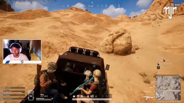 Neymar Jr Playing PUBG with noob friend 😂 смотреть онлайн
