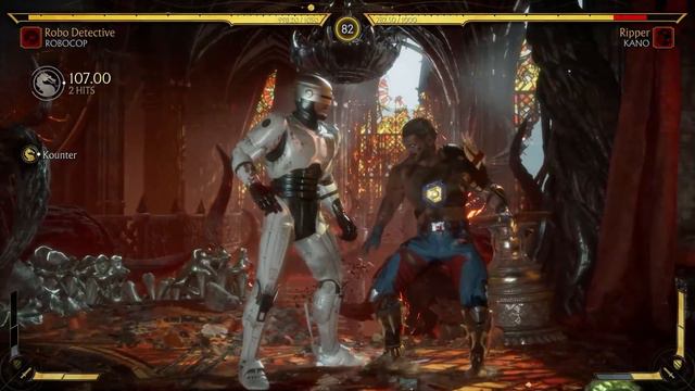 Mortal Kombat 11 - Kano Vs Robocop (Very Hard) смотреть онлайн