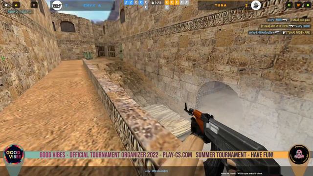 Tuna Vs Envy A | QUARTER FINAL | @ Summer Tournament 2022 [Cs 1.6] смотреть онлайн