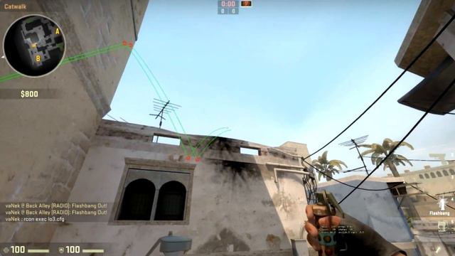 CS: GO - Tip Tuesday #24 - de_mirage Cat Pop Flash from B Apts смотреть онлайн