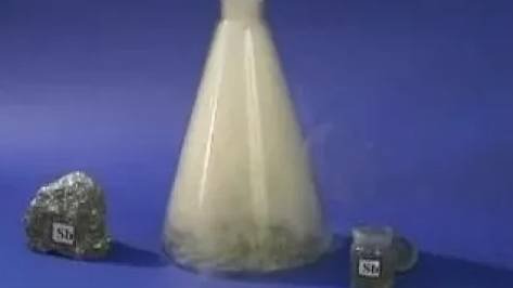 Химия. Взаимодействие хлора с сурьмой смотреть онлайн