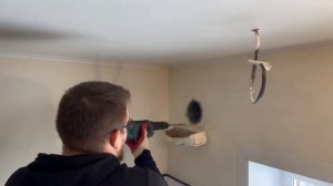 Монтаж Vakio Open Air в готовое отверстие