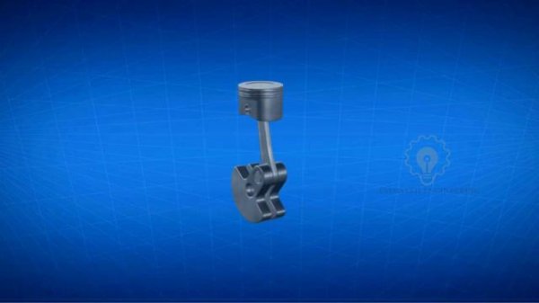 Car Engine Components, Car Engine Parts and Functions animation & diagram
