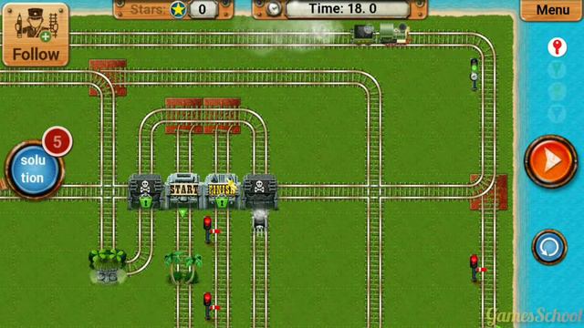 Rail Crisis - Train Pass Through Safely - Android Gameplay #1579 смотреть онлайн