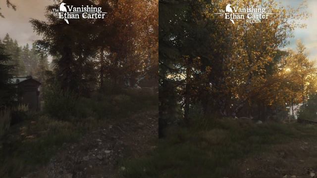 UNREAL ENGINE 3 VS UNREAL ENGINE 4 | The Vanishing of Ethan Carter | Direct graphics comparison | P смотреть онлайн