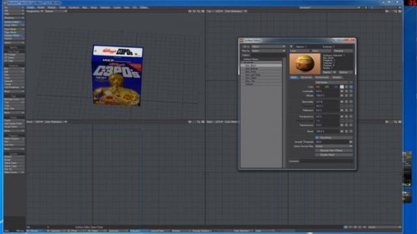 NewTek LightWave 3-D Tutorial Part 4 -Textures-(Biggest episode yet)