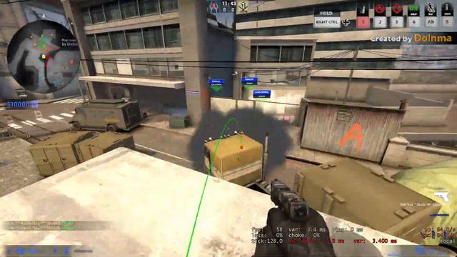 CS:GO Раскидка De_overpass для теров A сайт смотреть онлайн