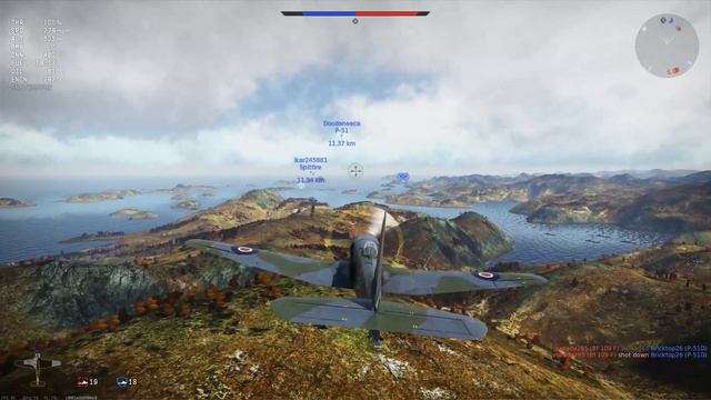 The Fighting Firebrand - (1080p) War Thunder Gameplay смотреть онлайн