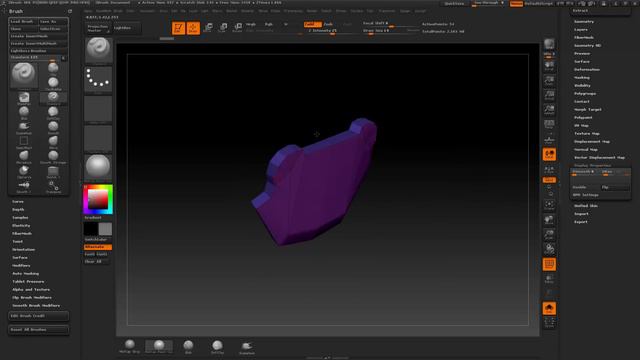 Hard Edge Shapes Using Retopology and Skin Thickness смотреть онлайн