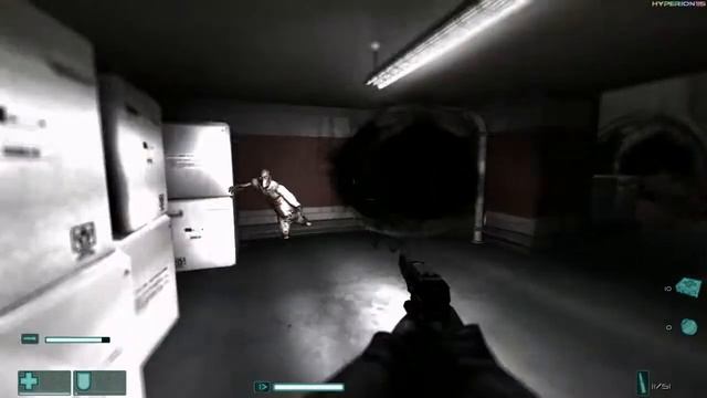 F.E.A.R. 1. Walkthrough. Interval 10 (of 12): Revelation-The Vault / No commentary смотреть онлайн