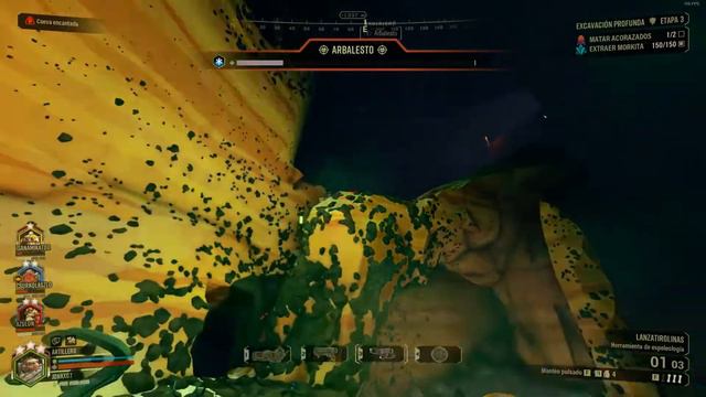 Deep Rock Galactic Mineral hoarder coilgun "stealth kill" смотреть онлайн
