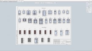 Renga: Эскизы окон и дверей