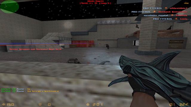 BASELERİN LANETİ SMOKER ZOMBİ  🤬 - CS 1.6 ZOMBİE PLAGUE - ZM_BHZRD_BASE_RMX