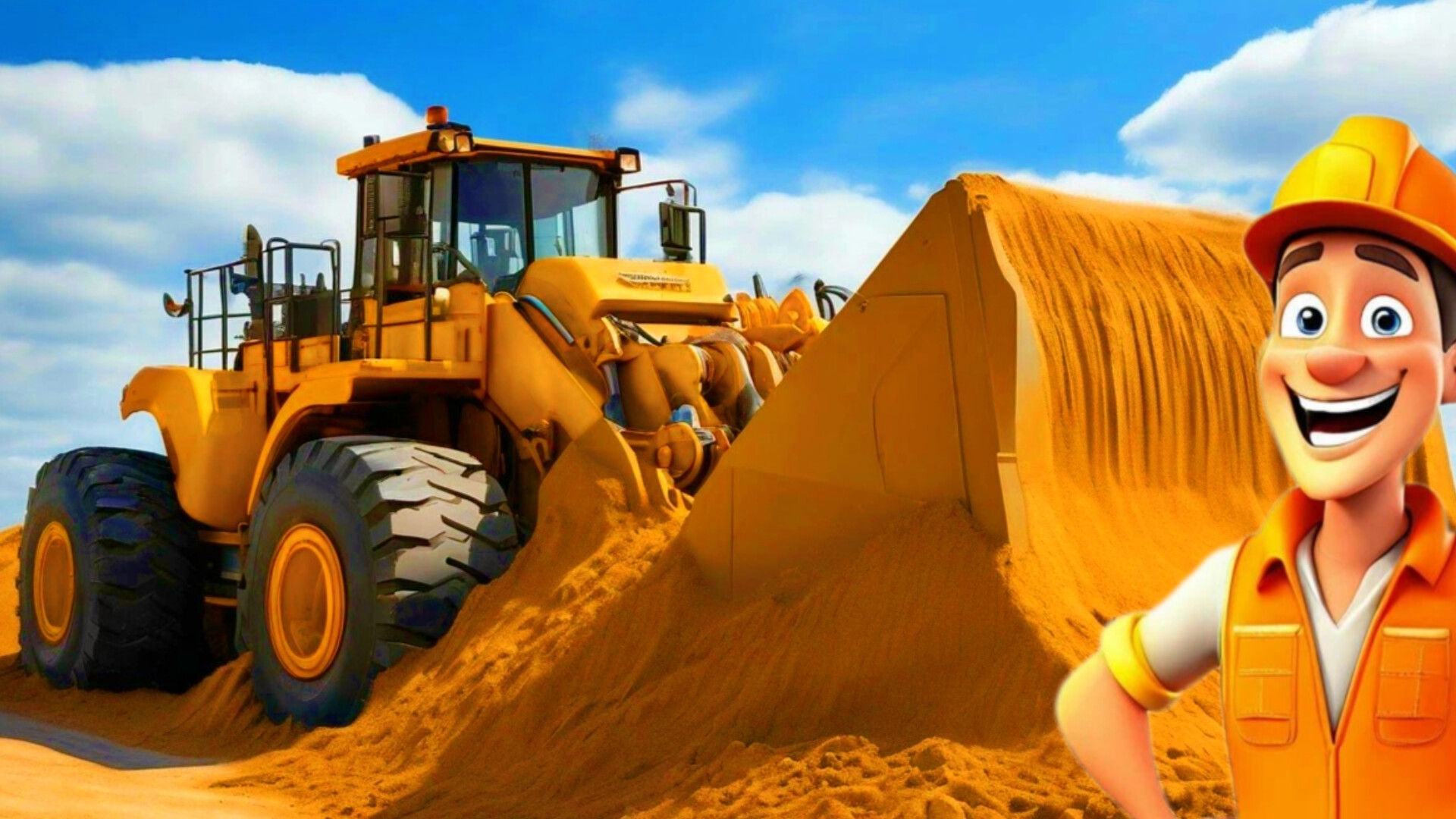 ПОГРУЗЧИК | Музыкальное видео про машины для детей | Мультики про машинки смотреть онлайн