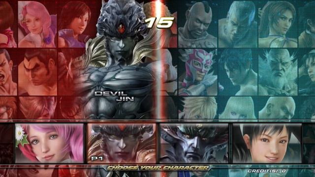 Tekken 1 - 8 Character Select Screens 1994  - 2023 !!!