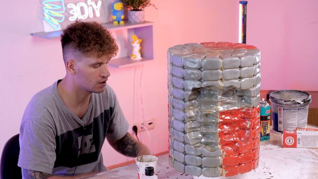 Печатаем арт-объект. Часть 3: Выравниваем повехность эпоксидной смолой и проверяем её грунтовкой! смотреть онлайн