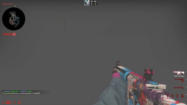 The best long lurk smoke to make CTs guessing!!! смотреть онлайн