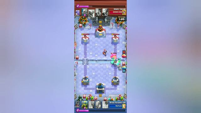 ОДНОВРЕМЕННО СЛАМАЛЫ БАШНЮ В CLASH ROYALE!! смотреть онлайн
