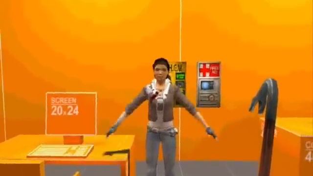 Half-Life 2 Beta - Alyx's Funny Dance смотреть онлайн