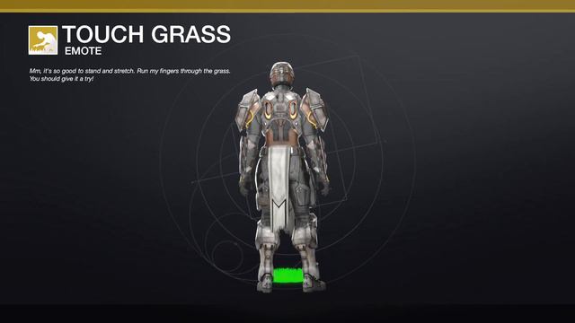 Touch Grass - Destiny 2 Emote Concept смотреть онлайн