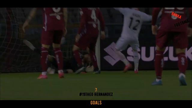 THEO HERNANDEZ ALL 8 GOALS And ASSISTS #ACMILAN 2020-2021 BEST SKILLS