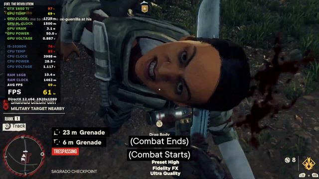 Far Cry 6 Gameplay Settings Tested 1650 Ti смотреть онлайн