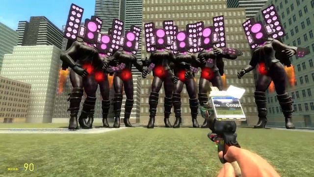 UPGRADED TITAN SPEAKERMAN Infected Vs Speaker Woman TITAN AND OTHER BOSSES In Garrys Mod!