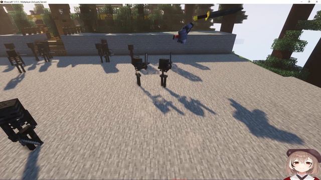 RECREATE Aatrox Q into Minecraft смотреть онлайн