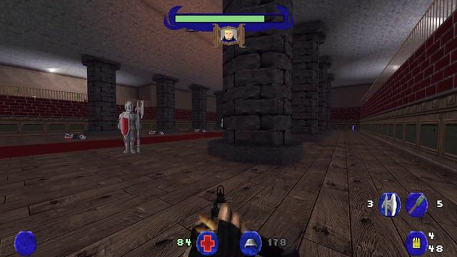 Brutal Wolfenstein 3D v5.8 - Escape from Wolfenstein: Floor 9 Boss [Hans Grösse] | 4K/60 смотреть онлайн