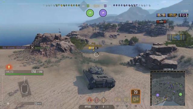 World of Tanks Console (Cold War) || Type 773 || Ace Tanker - Airfield (5.3k dmg) смотреть онлайн