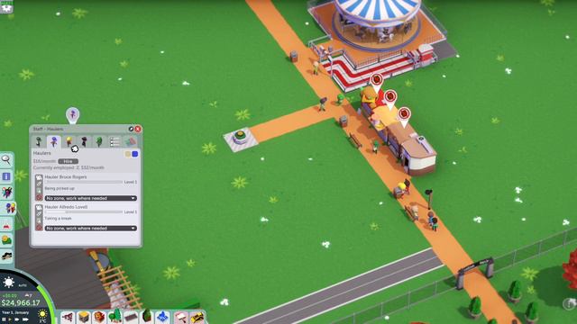 Parkitect - M1 Apple Silicon - MacBook Air 2020 - Theme Park Management Gameplay смотреть онлайн