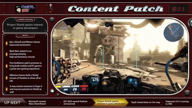 Content Patch - January 11th, 2013 - Ep. 031 [IllumiRoom, DayZ, Pokemon] смотреть онлайн