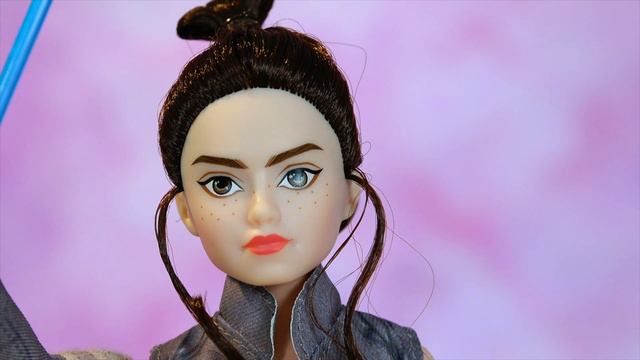 Star Wars Forces of Destiny Rey of Jakku and BB-8 Doll Review смотреть онлайн