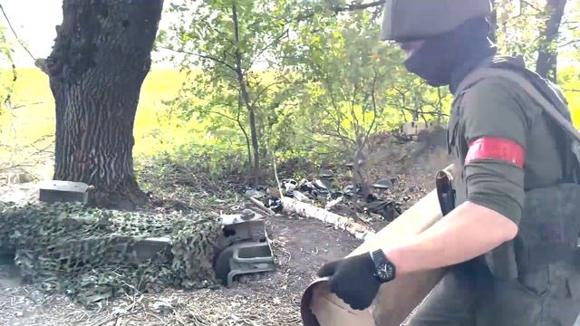 Боевая работа расчетов гаубиц Гиацинт группы войск Север смотреть онлайн