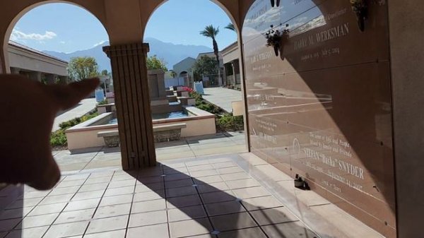 Baskin Robbins Ice Cream aka 31 Flavors Co Founder Irv Robbins Grave in Cathedral City CA
