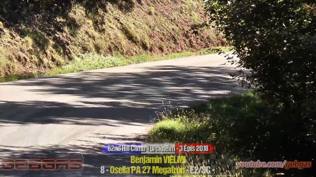Osella PA 27 Megatron Turbo - Benjamin VIELMI - HILL CLIMB - 2018 - Turckheim-Trois Epis смотреть онлайн
