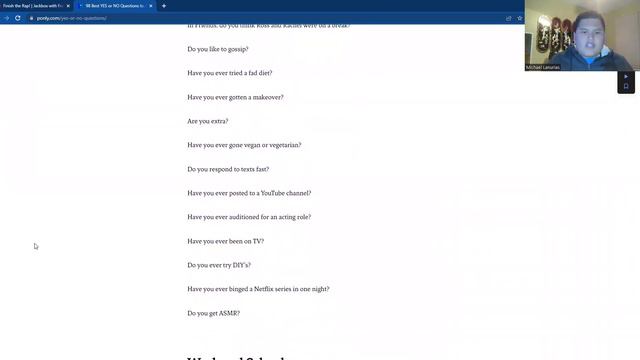 98 Yes Or No Questions смотреть онлайн