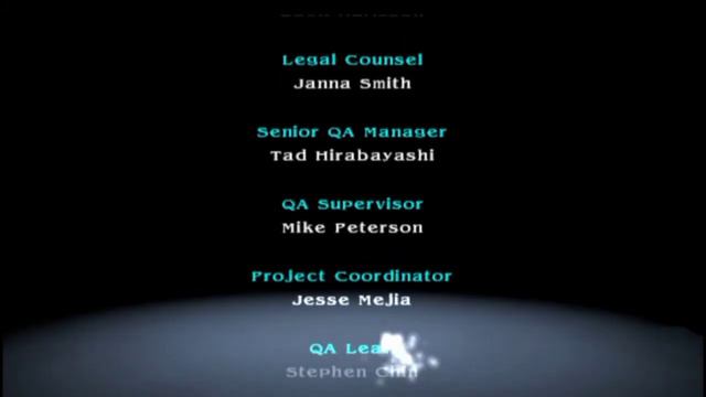 Soulcalibur: Broken Destiny Credits (PSP) смотреть онлайн