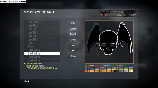 Call of Duty: Black Ops // Emblem Tutorial // Skull Emblem смотреть онлайн