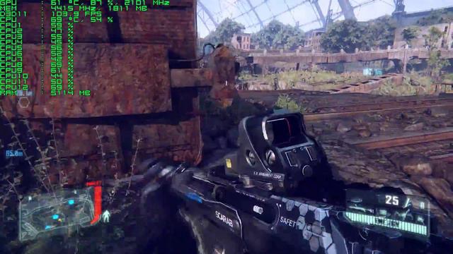 Crysis 3 no X5650 @4.5Ghz + GTX 1070 @2100Mhz em 1080p смотреть онлайн