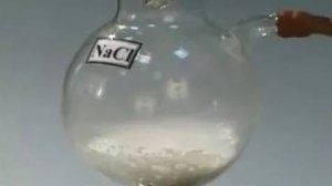 Химия. Получение хлороводорода и растворение его в воде