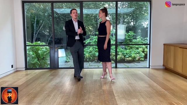 Уроки танцев - Аргентинское Танго Энганче = ЧТО это и КАК это делать? (изучаем танго повороты с энг смотреть онлайн