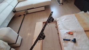 Замена креплений пружин змейка.