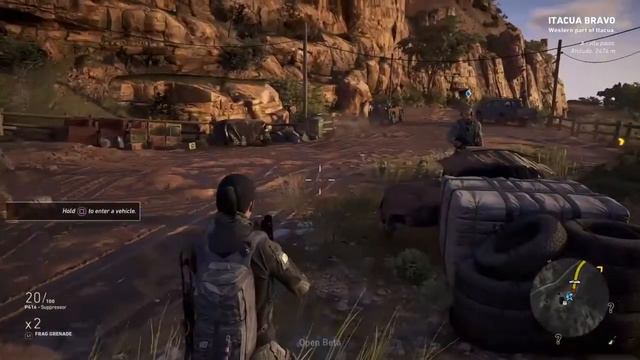 Tom Clancy's: Ghost Recon Wildlands Beta Gameplay - Playstation 4 смотреть онлайн